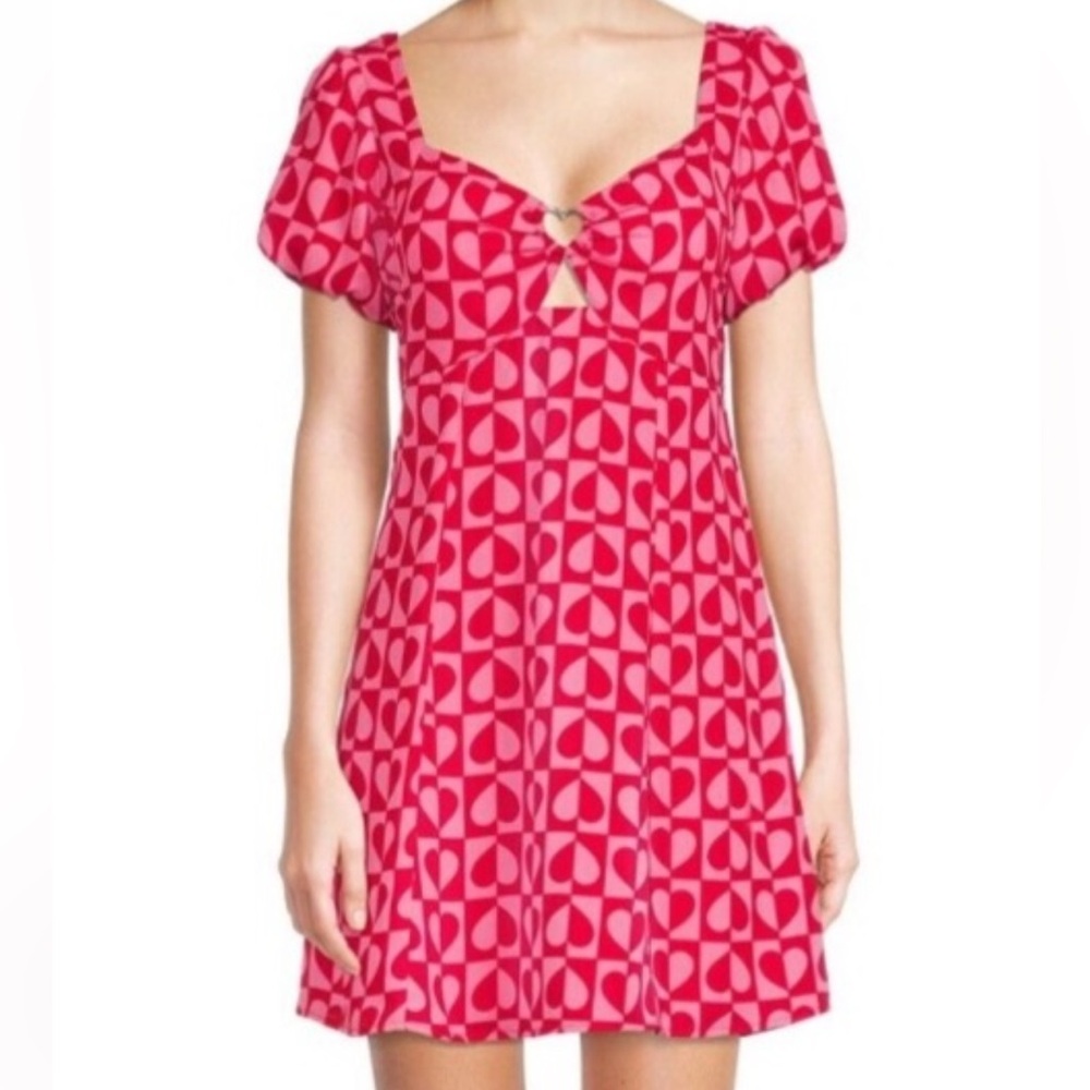 Madden NYC Juniors Heart Dress